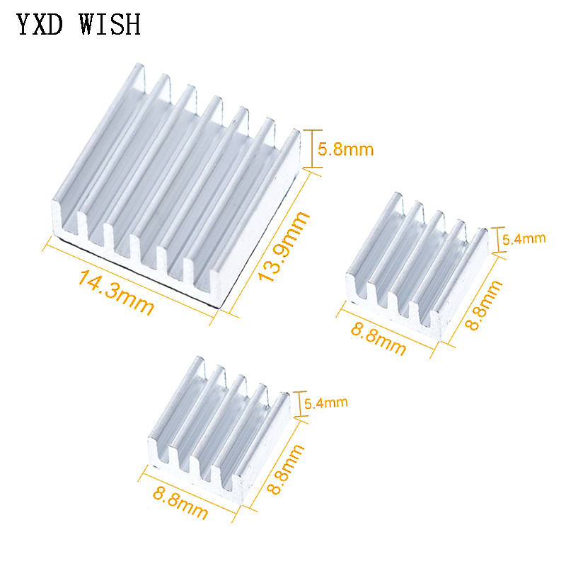 Raspberry Pi Water Cooling Kit - 30 stks Aluminium Koellichaam Set Lijm