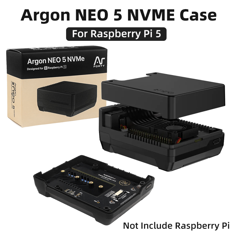 Argon NEO 5 M.2 NVME PCIE-behu - Argon One V3 M.2 Nvme Case recensie en prijs